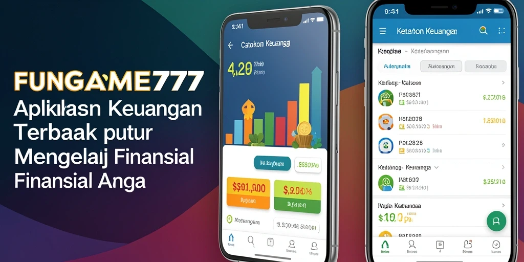 Tampilan antarmuka FUNGAME777 dengan fitur Catatan Keuangan yang lengkap.
