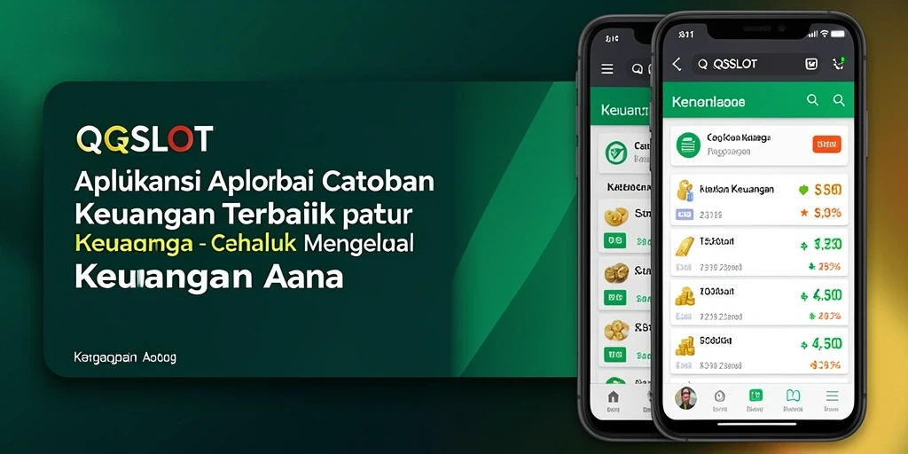 Antarmuka intuitif aplikasi Catatan Keuangan QQSLOT.