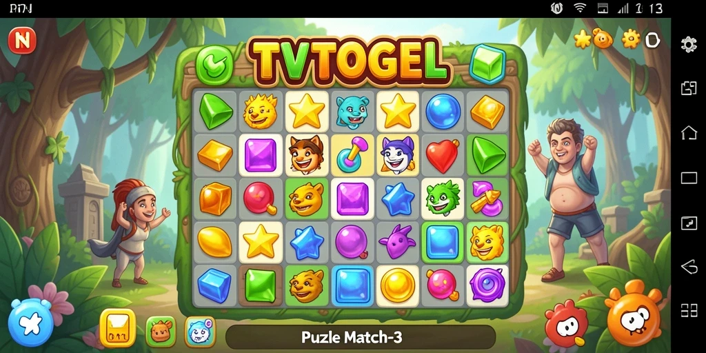 Tampilan antarmuka TVTOGEL yang menarik dan intuitif.